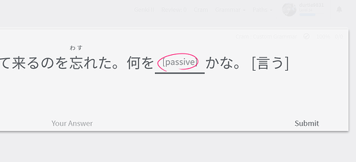 Screenshot 2021-11-10 at 14-06-04 Bunpro Cram Japanese Grammar SRS