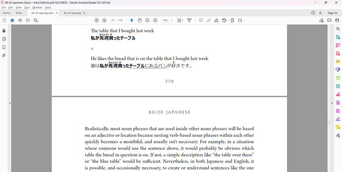 80-20 Japanese (Kana + Kanji Edition).pdf (SECURED) - Adobe Acrobat Reader DC (64-bit) 27_09_2022 3_31_10 AM