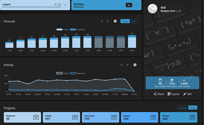 Screenshot 2026-03-19 at 07-19-33 Dashboard Bunpro