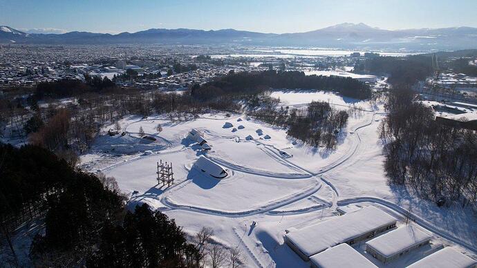 snowy old site