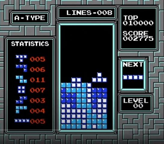 tetris new level